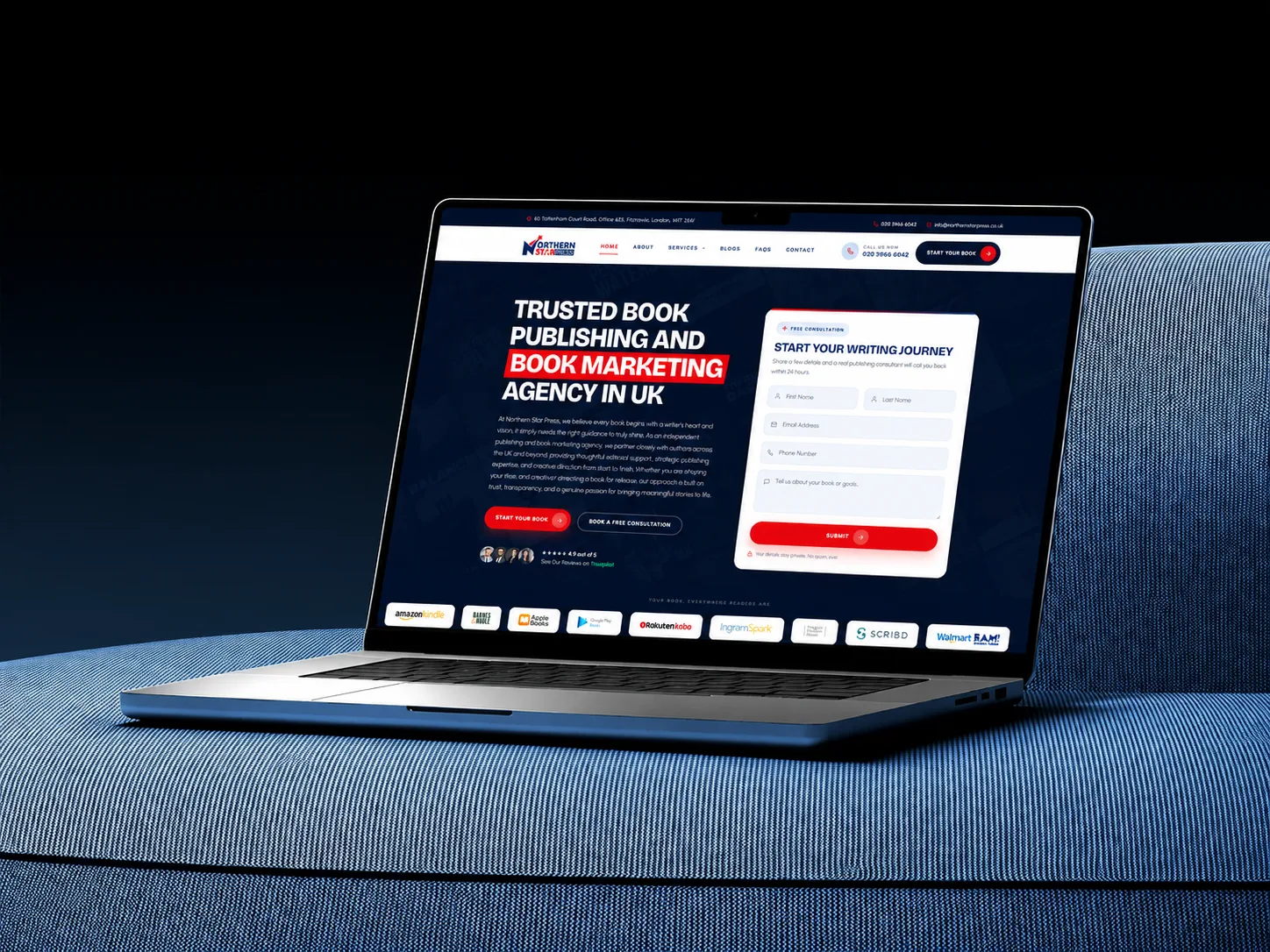 Online book proofreading for authors across Edinburgh and beyond from Northern Star Press