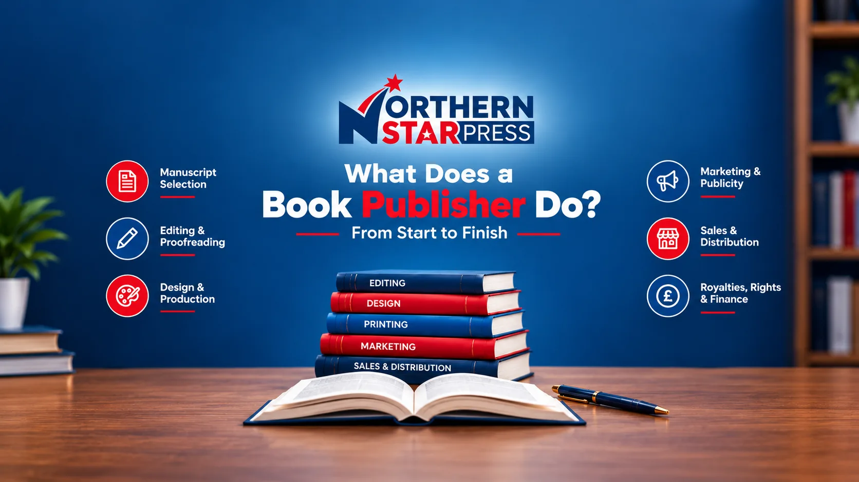 What Does a Book Publisher Do for UK Authors?