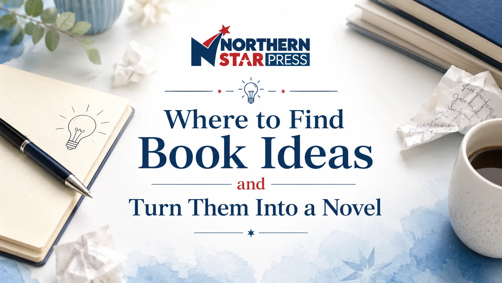 Where to Find Book Ideas and Turn Them Into a Novel